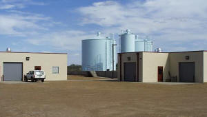 Lake Meredith Salinity Control Project Headquarters near Logan, New Mexico